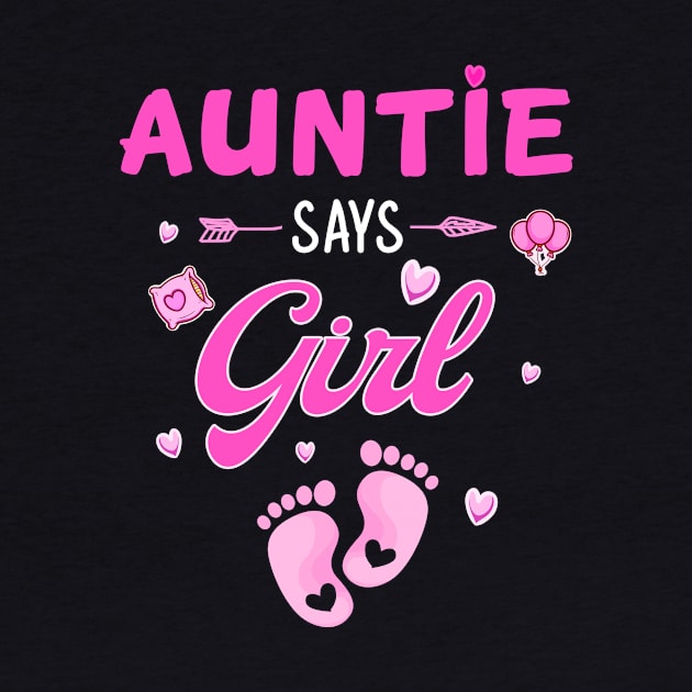 Auntie Says Girl Gender Reveal by NatalitaJK